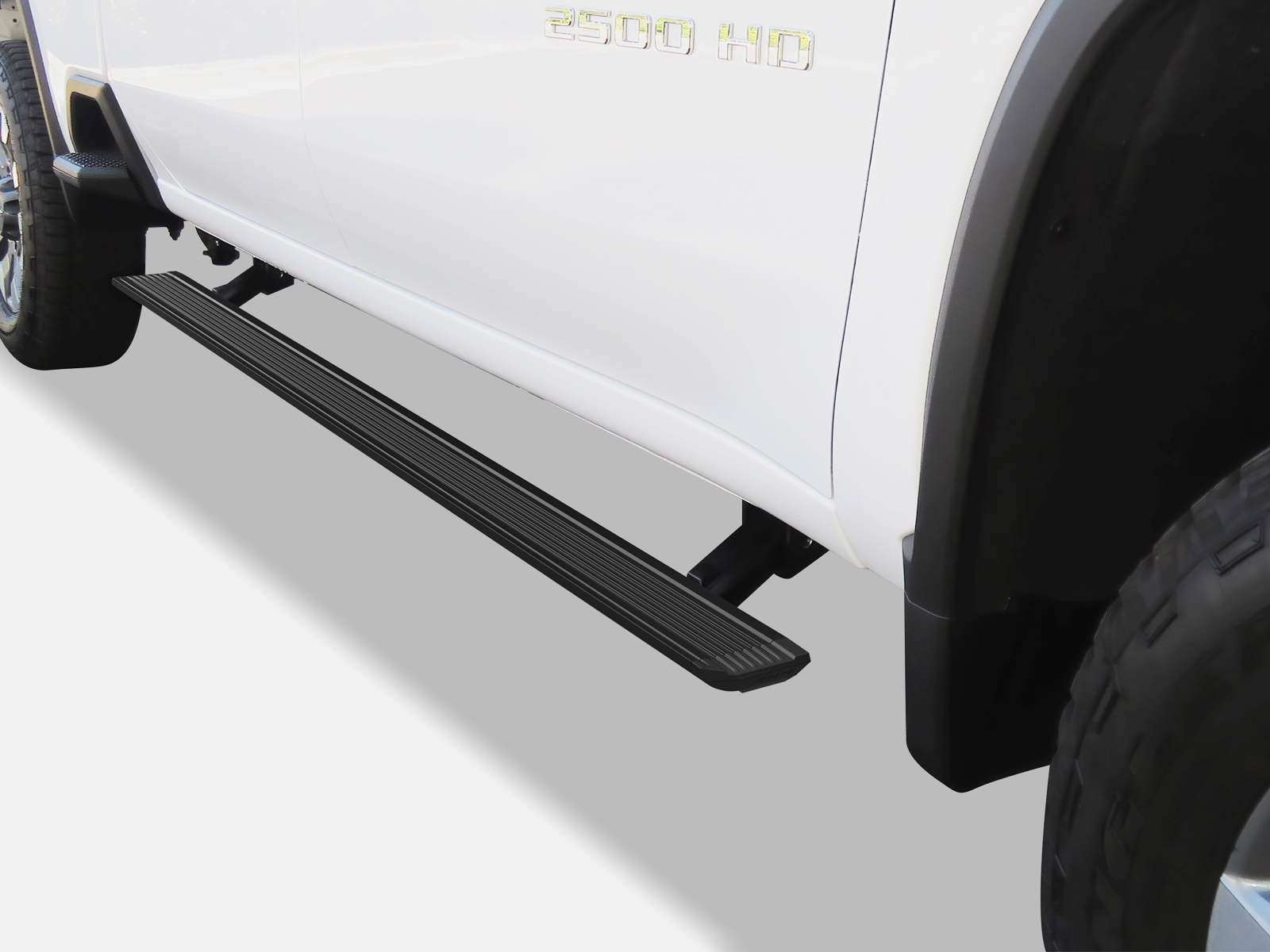 2022-2026 Chevy Silverado/GMC Sierra 1500 Double Cab (Incl. Diesel Models with DEF Tanks & Excl. 2022 Silverado 1500 LTD)2024-2026 Chevy Silverado/GMC Sierra 2500/3500 Double Cab (Incl. Diesel Models with DEF Tanks) Both Sides Power Board-W Series