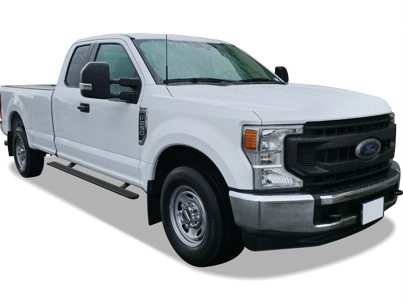 2021-2026 Ford F-150 Super Cab2023-2026 Ford F-250/F-350 Super Duty Super Cab2022 Ford F-250/F-350 Super Duty Super Cab Lariat; King Ranch; Platinum and Limited Models) Both Sides Power Board-W Series