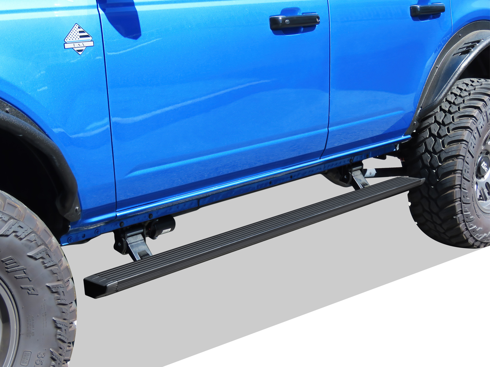 2021-2026 Ford Bronco 4-Door (Excl. Raptor & Heritage Model) Both Sides Power Board-W Series