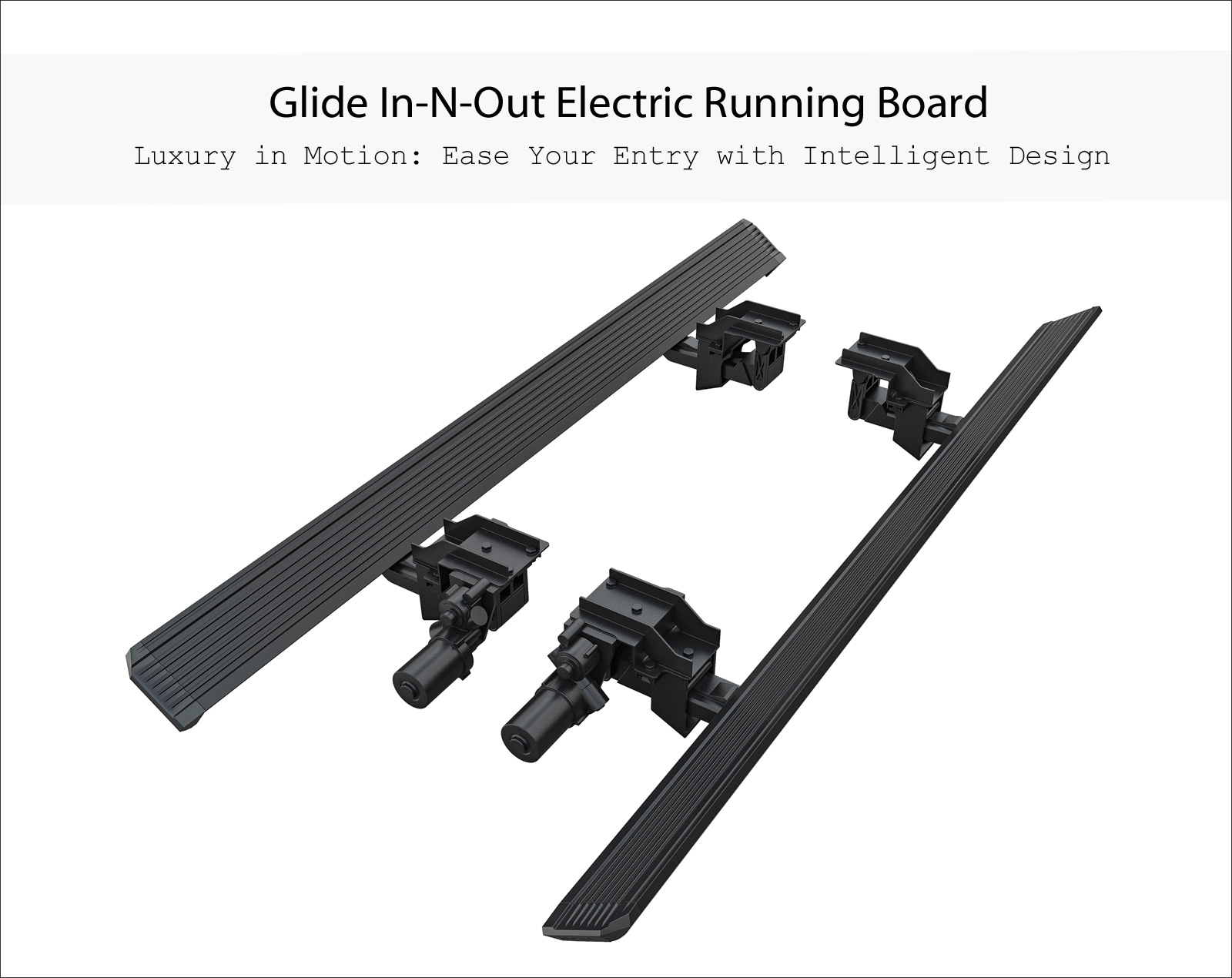 2008-2016 Ford F-250/F-350/F-450/F-550 Super Duty Super Cab Both Sides Power Board-W Series