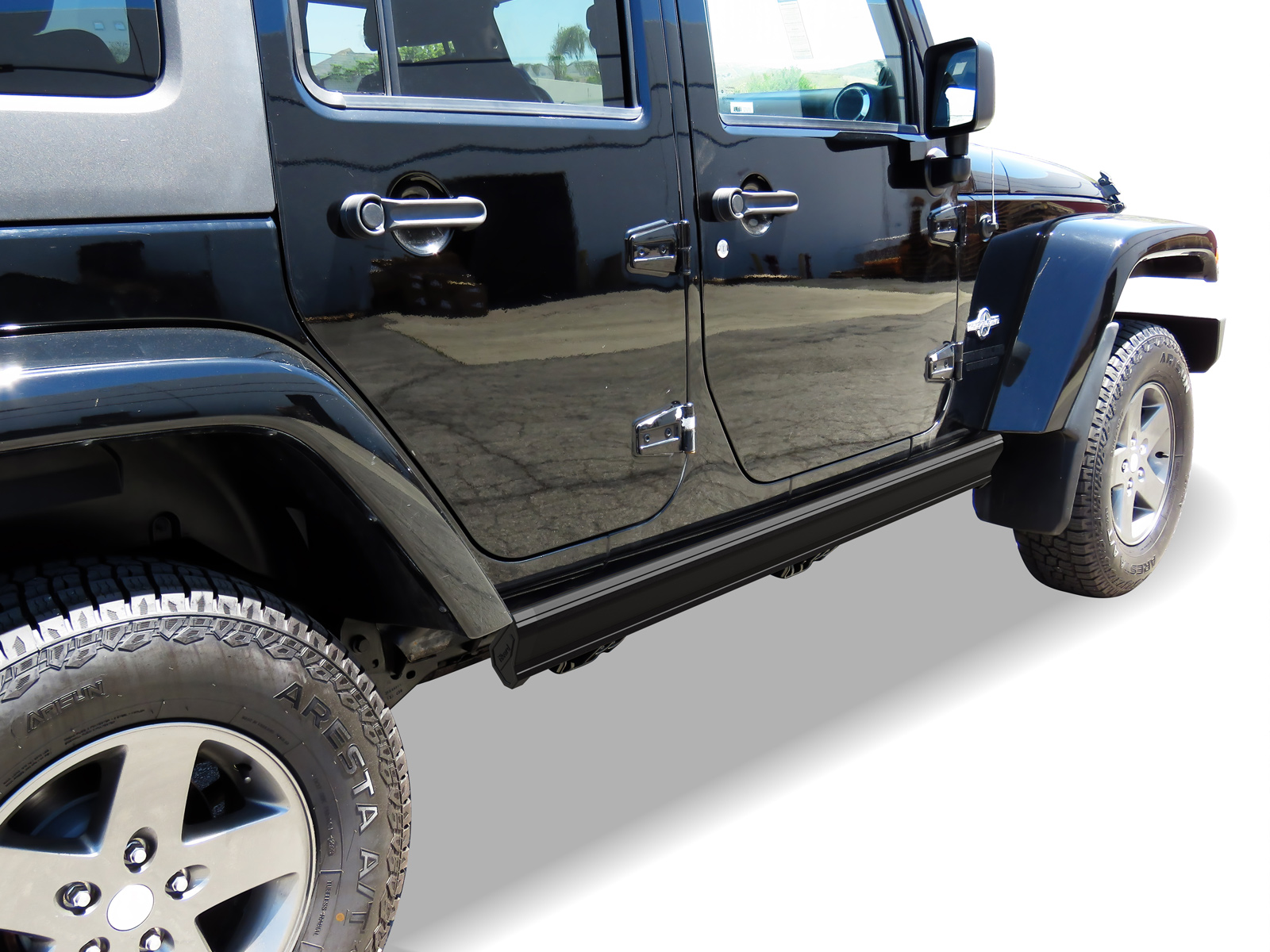 2012-2018 Jeep Wrangler JK 4-Door Both Sides Power Board-W Series