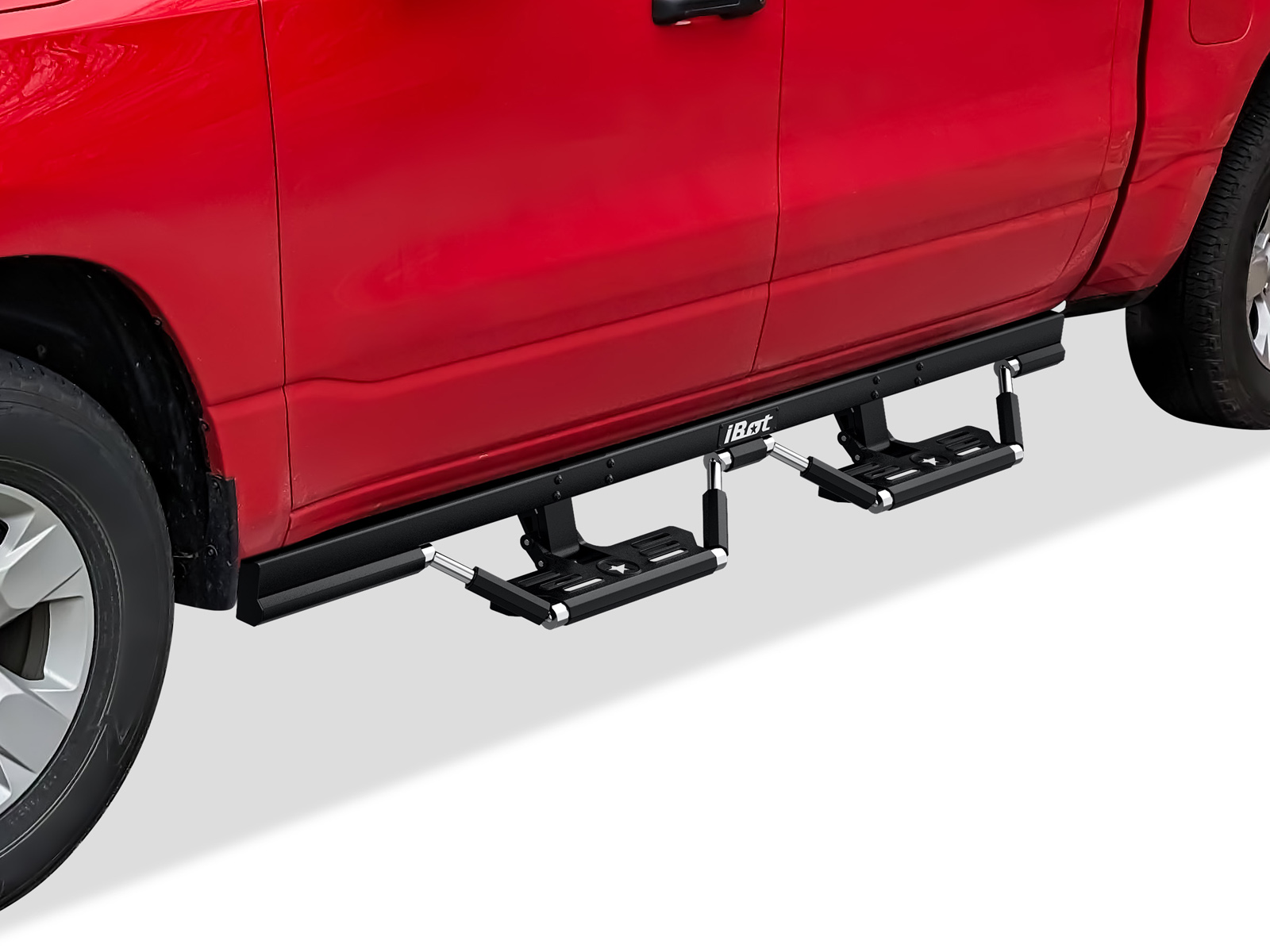 2019-2024 RAM 1500 Crew Cab (Incl. 2019-2023 TRX Models & Excl. 2019-2024 RAM 1500 Classic) Both Sides Power Step-AB Series
