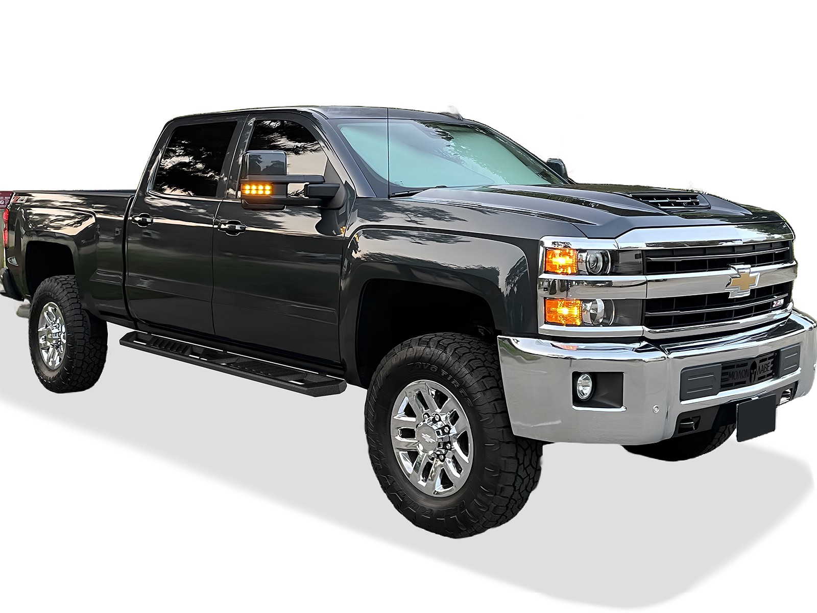 2019-2026 Chevy Silverado 1500 Crew Cab 2019-2026 GMC Sierra 1500 Crew Cab 2020-2026 Chevy Silverado 2500 HD/3500 HD Crew Cab 2020-2026 GMC Sierra 2500 HD/3500 HD Crew CabIncl. Diesel Models with DEF TanksIncl. 2022 Silverado 1500 LTD & Sierra 1500 Limite