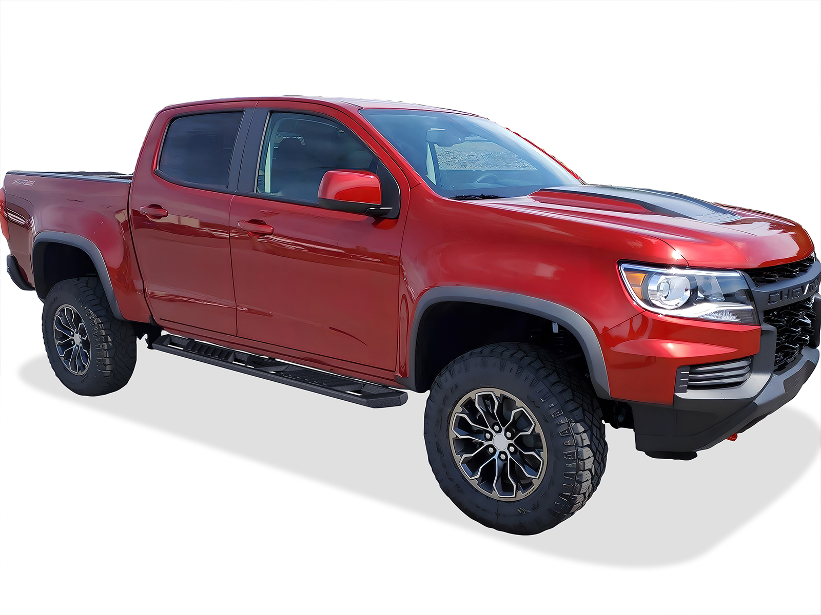 2015-2026 Chevy Colorado Crew Cab 2015-2026 GMC Canyon Crew Cab Both Sides Running Board-A Series