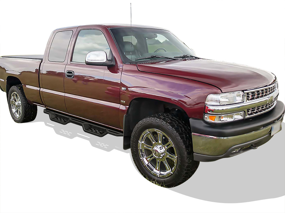 1999-2006 Chevy Silverado/GMC Sierra Extended Cab (Incl. 07 Classic) 2001-2006 Chevy Silverado/GMC Sierra 2500/3500 Extended Cab Both Sides Side Armor