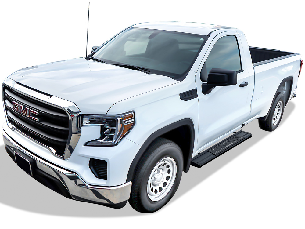 2019-2026 Chevy Silverado 1500 Regular Cab 2019-2026 GMC Sierra 1500 Regular Cab 2020-2026 Chevy Silverado 2500 HD/3500 HD Regular Cab 2020-2026 GMC Sierra 2500 HD/3500 HD Regular Cab Incl. Diesel Models with DEF Tanks Incl. 2022 Silverado 1500 LTD & Sier