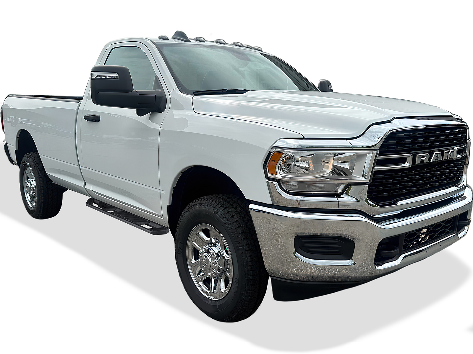2009-2018 Dodge Ram 1500 Regular Cab (Incl. 2019-2024 Ram 1500 Classic)2010-2026 Ram 2500/3500/4500/5500 Regular Cab (Incl. Chassis Cab Diesel Models) Both Sides Running Board-A Series