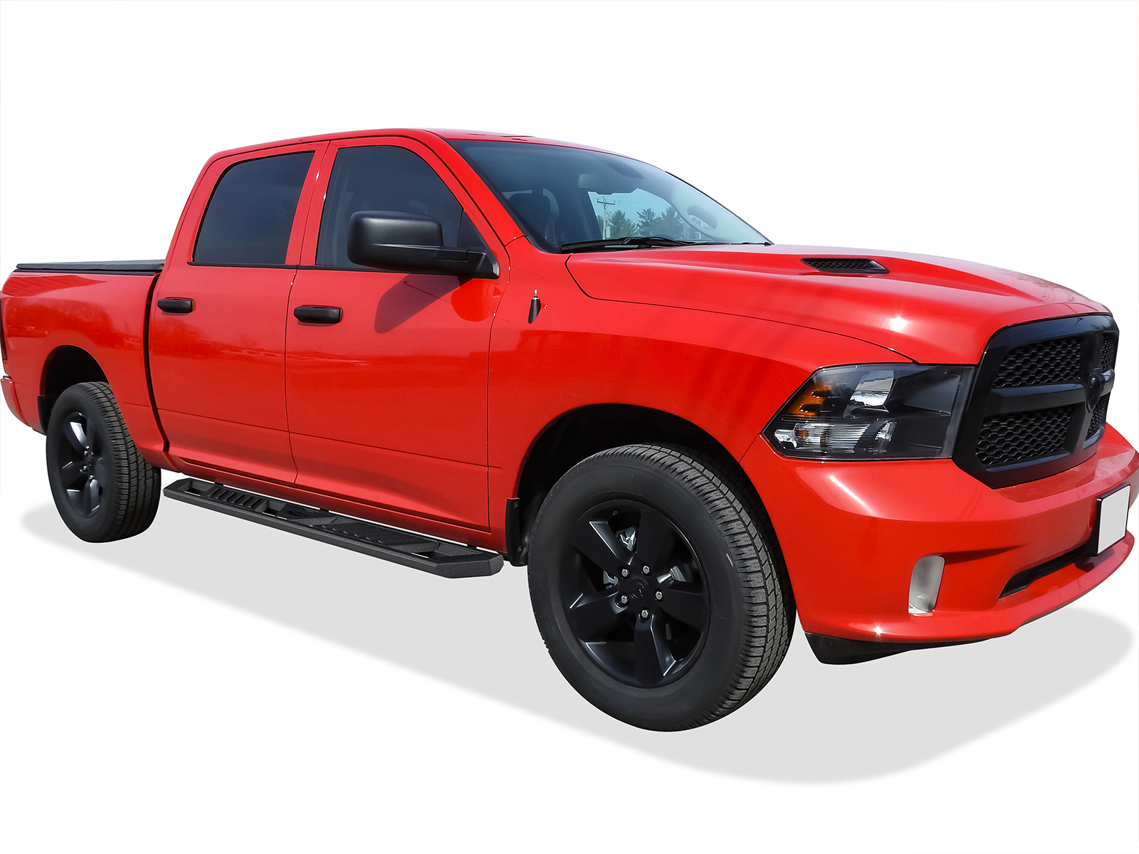 2009-2018 Dodge Ram 1500 Crew Cab (Incl. 2019-2024 Ram 1500 Classic) 2010-2026 Dodge RAM 2500/3500/4500/5500 Crew Cab (Excl. Chassis Cab Diesel Models) Both Sides Running Board-A Series