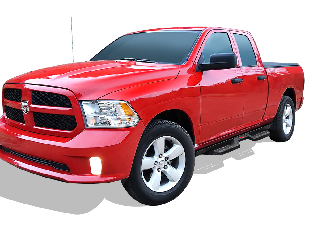 2009-2018 Dodge Ram 1500 Quad Cab (Incl. 2019-2024 RAM 1500 Classic) Both Sides Side Armor DS