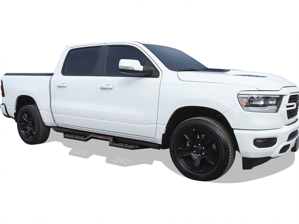 2009-2018 Dodge Ram 1500 Crew Cab (Incl. 2019-2024 Ram 1500 Classic) 2010-2026 Dodge RAM 2500/3500/4500/5500 Crew Cab (Excl. Chassis Cab With Diesel Models) Both Sides Side Armor DS