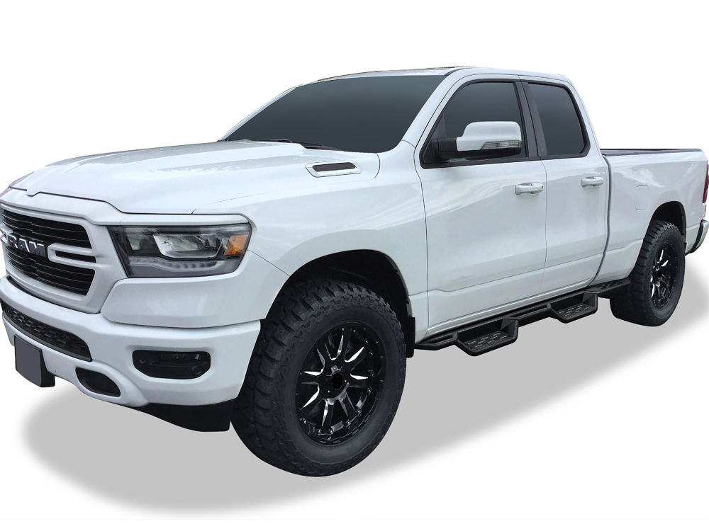 2019-2026 Ram 1500 Quad Cab (Excl. 2019-2024 RAM 1500 Classic) 6.5ft Bed Both Sides Side Armor W2W