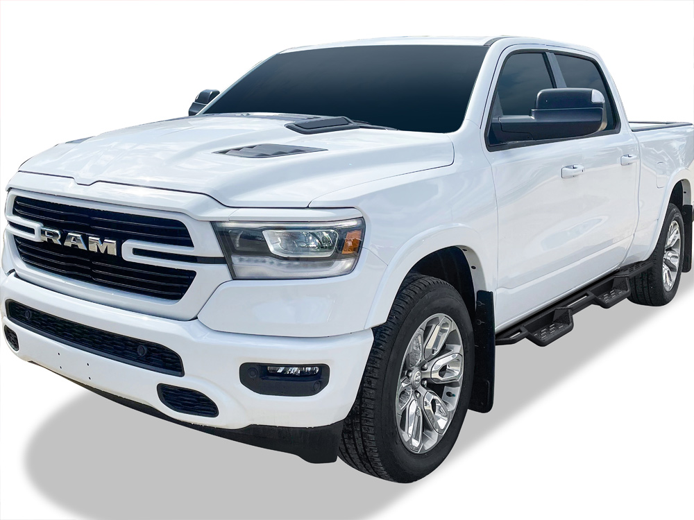 2019-2026 Ram 1500 Crew Cab (Excl. 2019-2024 RAM 1500 Classic) For 6.5 ft Bed Both Sides Side Armor W2W