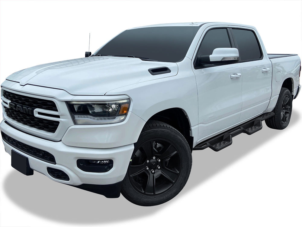 2019-2026 Ram 1500 Crew Cab (Excl. 2019-2024 RAM 1500 Classic) For 5.5 ft Bed Both Sides Side Armor W2W