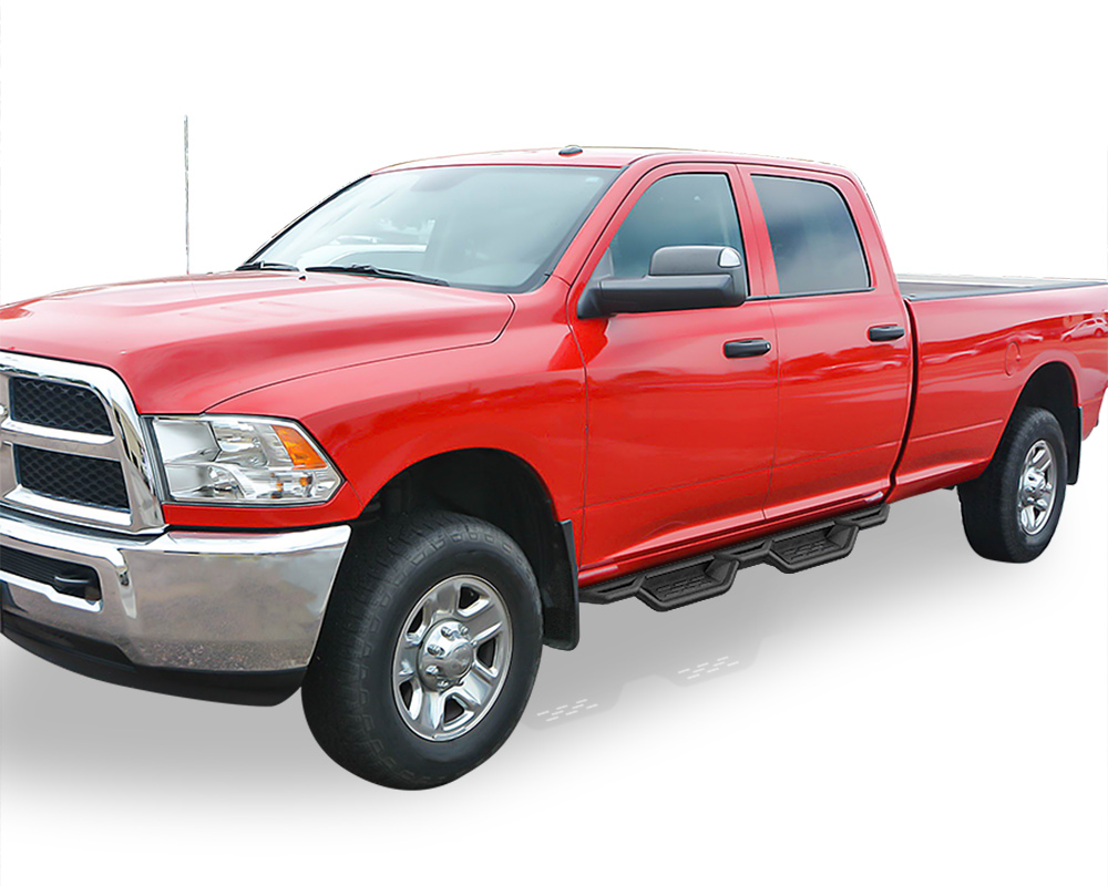2009-2018 Dodge Ram 1500 Crew Cab (Incl. 2019-2024 Ram 1500 Classic) 2010-2026 Dodge RAM 2500/3500/4500/5500 Crew Cab (Excl. Chassis Cab With Diesel Models) Both Sides Side Armor