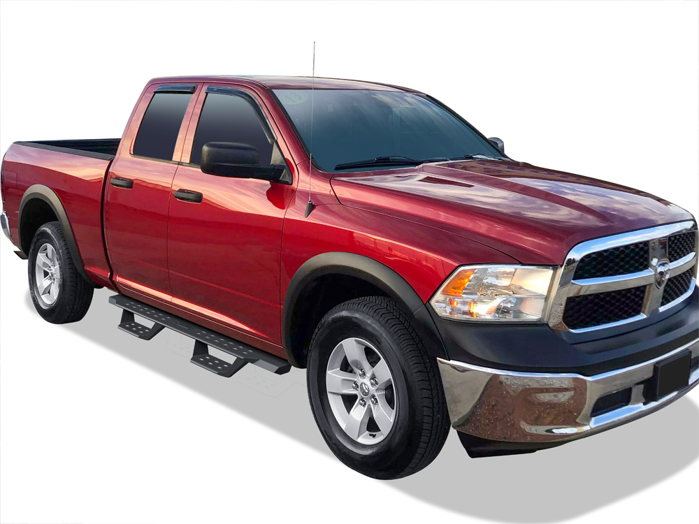 2009-2018 Dodge Ram 1500 Quad Cab (Incl. 2019-2024 RAM 1500 Classic) Both Sides Side Armor RS