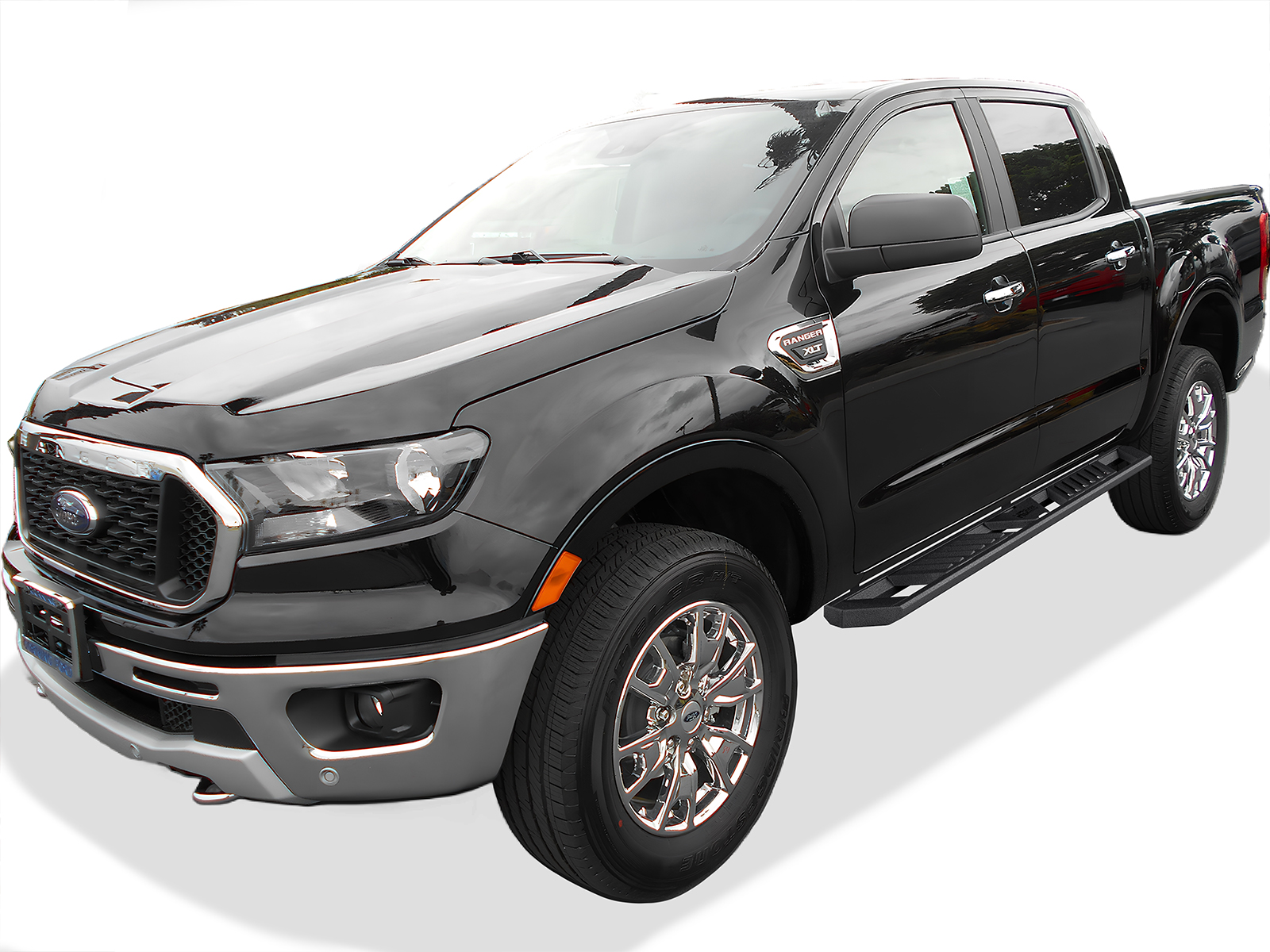 2019-2026 Ford Ranger Super Crew Cab 4-Door Both Sides Running Board-A Series