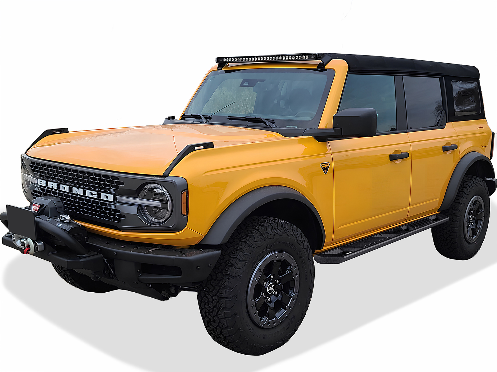 2021-2026 Ford Bronco 4-Door Both Sides Running Board-A Series