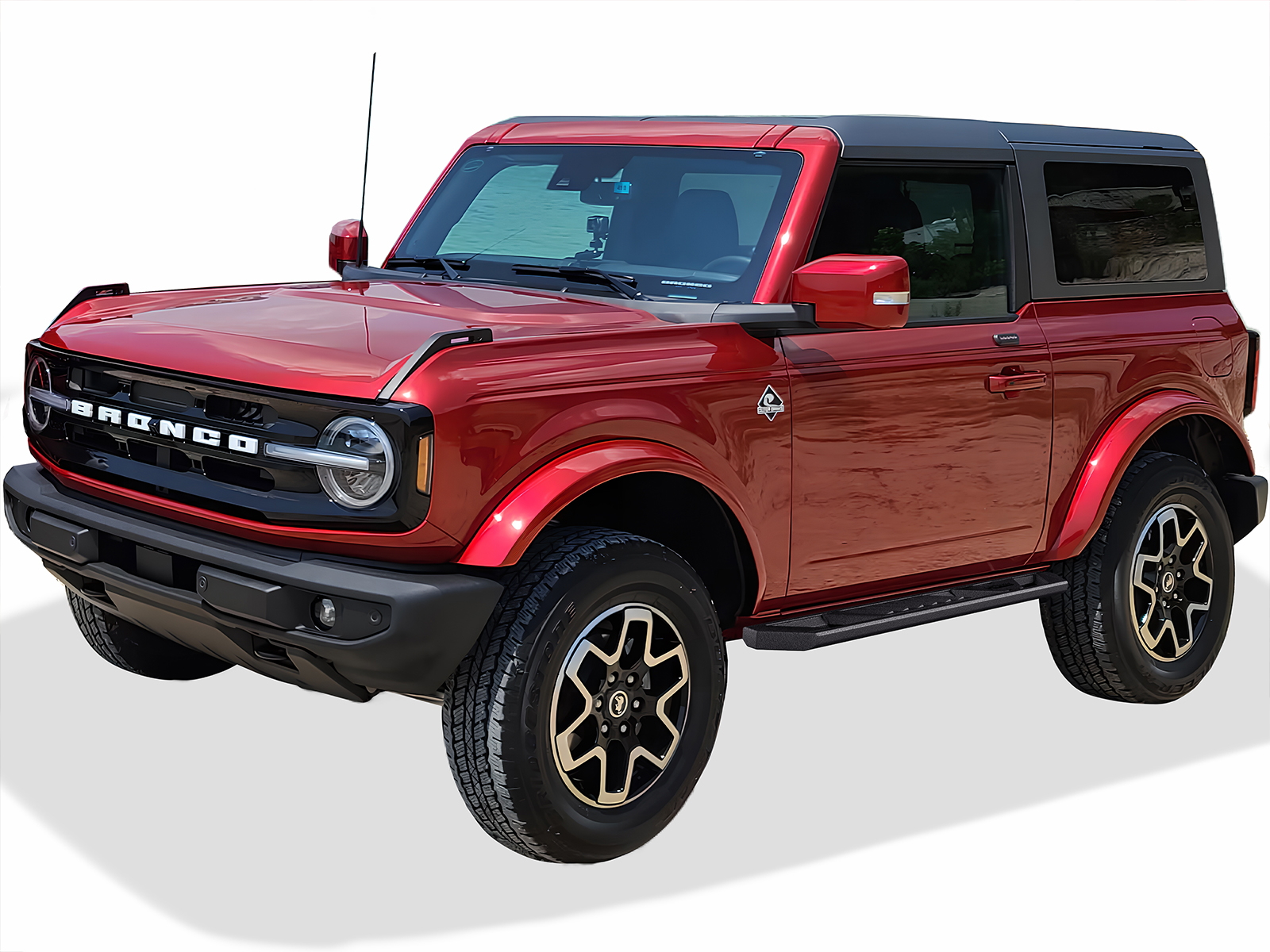 2021-2026 Ford Bronco 2-Door Both Sides Running Board-A Series