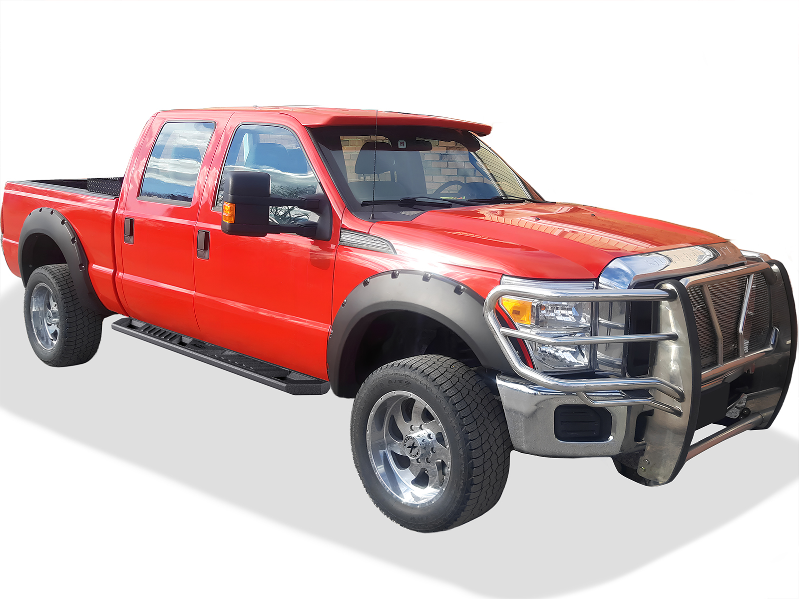 1999-2016 Ford F-250/F-350/F-450/F-550 Super Duty Crew Cab Both Sides Running Board-A Series