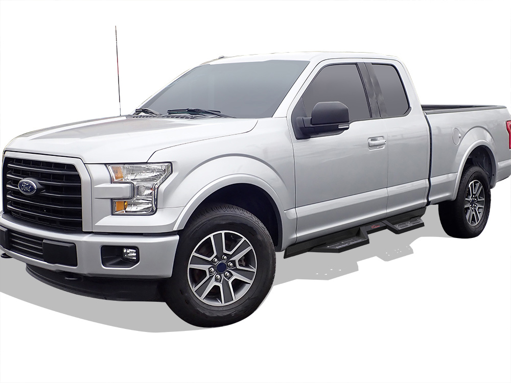 2015-2026 Ford F-150 Super Cab 2017-2026 Ford F-250/F-350/F-450/F-550 Super Duty Super Cab Both Sides Side Armor DS