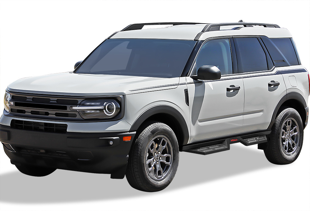 2021-2026 Ford Bronco 4-Door Both Sides Side Armor DS