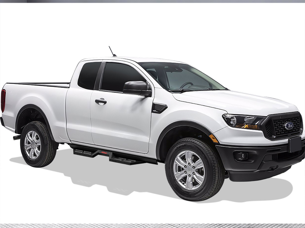 2019-2023 Ford Ranger Super Cab  (with 2 Full Size Doors and 2 Suicide Doors) Both Sides Side Armor DS