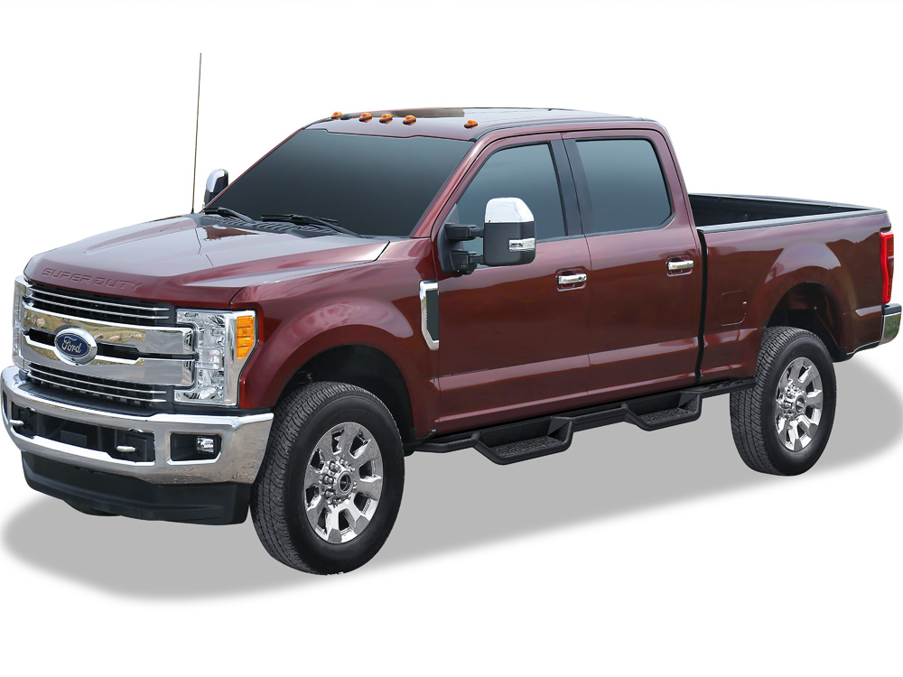 2015-2026 Ford F-150 SuperCrew Cab 2017-2026 Ford F-250/F-350 /F-450/F-550 Super Duty Crew Cab For 6.5 ft Bed Only Both Sides Side Armor W2W