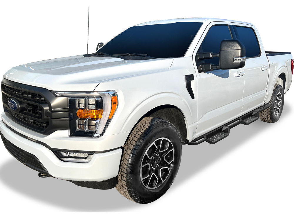 2015-2026 Ford F-150 SuperCrew Cab 2022-2026 Ford F-150 Lightning SuperCrew Cab 2017-2026 Ford F-250/F-350 /F-450/F-550 Super Duty Crew Cab For 5.5 ft Bed Only Both Sides Side Armor W2W