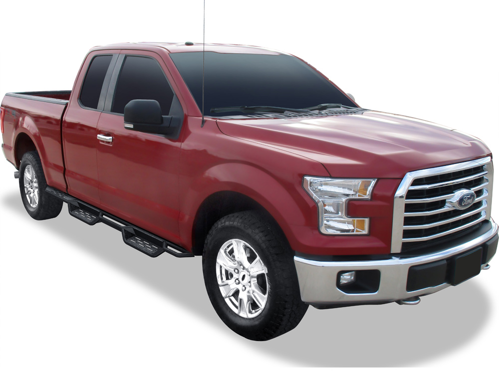 2015-2026 Ford F-150 Super Cab 2017-2026 Ford F-250/F-350/F-450/F-550 Super Duty Super Cab For 6.5 ft Bed Only Both Sides Side Armor W2W