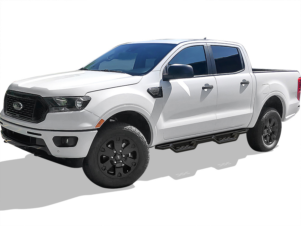 2019-2026 Ford Ranger Super Crew Cab 4-Door Both Sides Side Armor