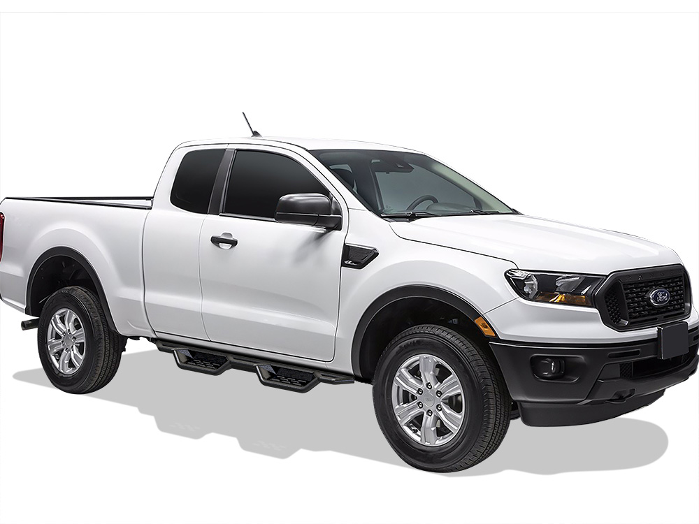 2019-2023 Ford Ranger Super Cab  (with 2 Full Size Doors and 2 Suicide Doors) Both Sides Side Armor