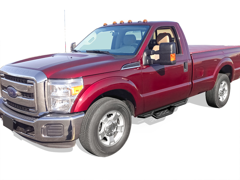 1999-2016 Ford F-250/F-350/F-450/F-550 Super Duty Regular Cab Both Sides Side Armor