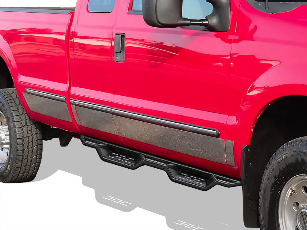 1999-2016 Ford F-250/F-350/F-450/F-550 Super Duty SuperCab Both Sides Side Armor