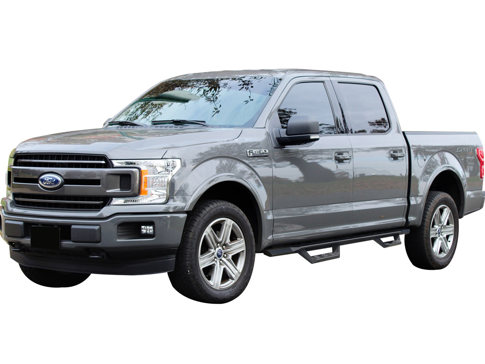 2015-2026 Ford F-150 SuperCrew Cab 2022-2026 Ford F-150 Lightning SuperCrew Cab 2017-2026 Ford F-250/F-350 /F-450/F-550 Super Duty Crew Cab Both Sides Side Armor RS