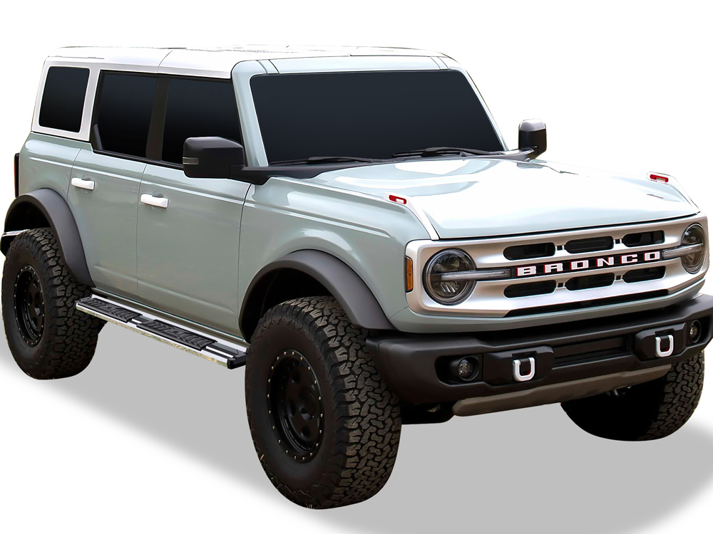 2021-2026 Ford Bronco 4-Door Both Sides Running Board-S Series