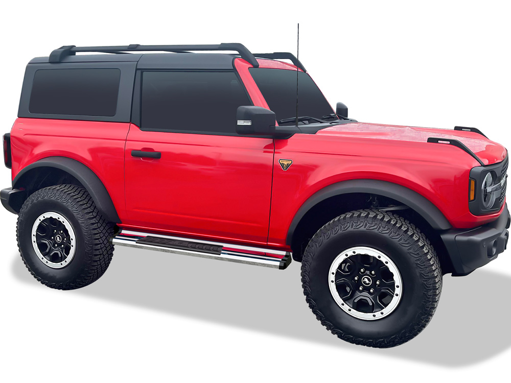 2021-2026 Ford Bronco 2-Door Both Sides Running Board-S Series