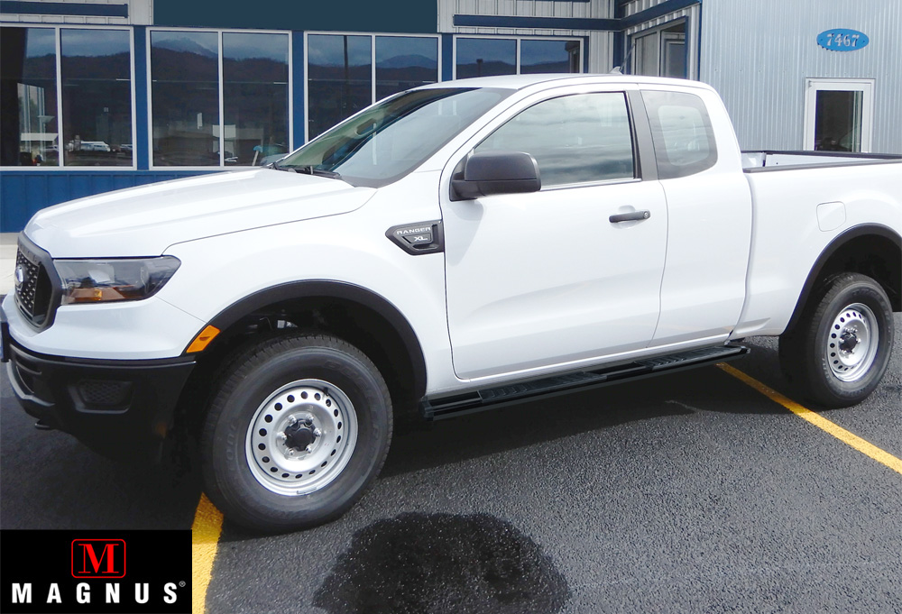 2019-2023 Ford Ranger Super Cab  (with 2 Full Size Doors and 2 Suicide Doors) Both Sides Running Board-S Series