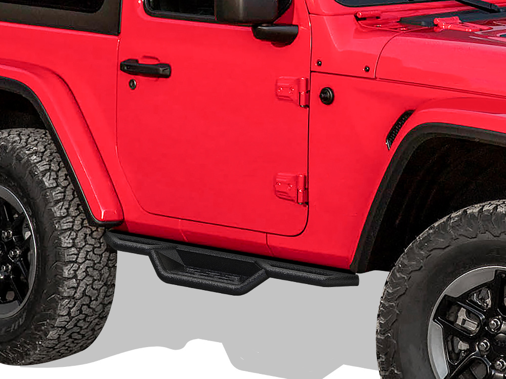 2018-2024 Jeep Wrangler JL 2-Door Both Sides Side Armor