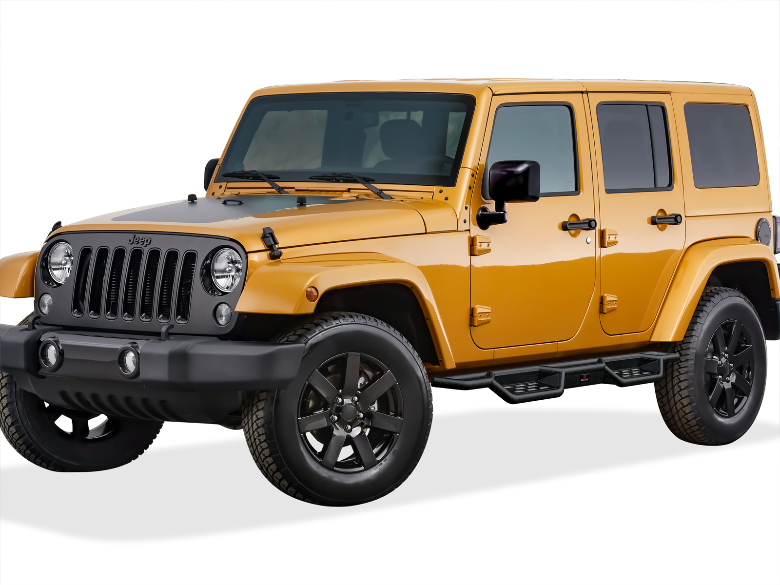 2007-2018 Jeep Wrangler JK 4-Door (Factory sidesteps or rock rails have to be removed) Both Sides Side Armor