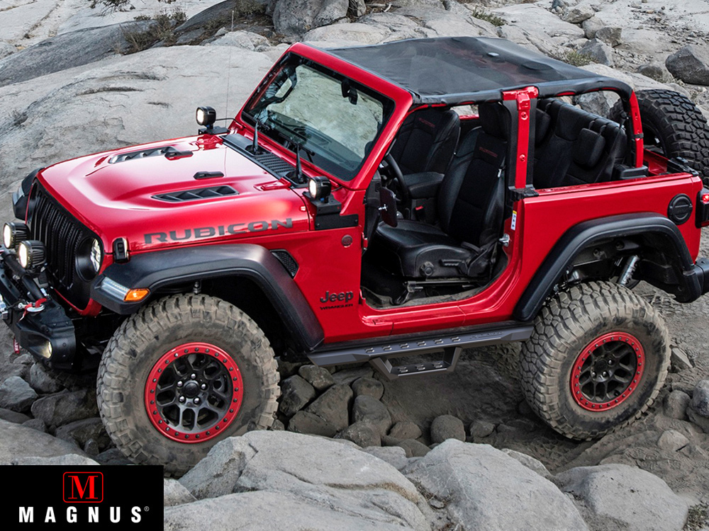 2018-2026 Jeep Wrangler JL 2-Door Both Sides Side Armor RS