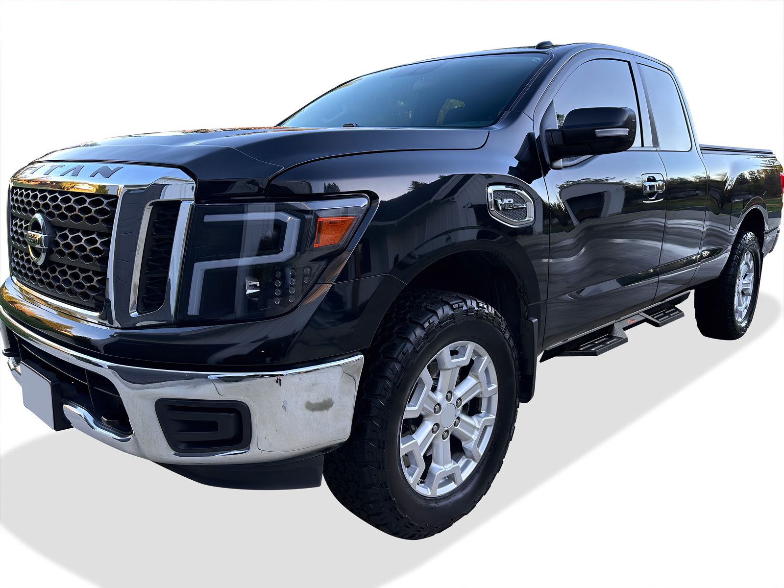 2004-2024 Nissan Titan King Cab (Exl.2016 Models) 2017-2019 Nissan Titan XD King Cab Both Sides Side Armor DS