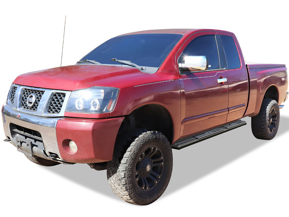 2004-2024 Nissan Titan King Cab (Exl.2016 Models) 2017-2019 Nissan Titan XD King Cab Both Sides Running Board-S Series