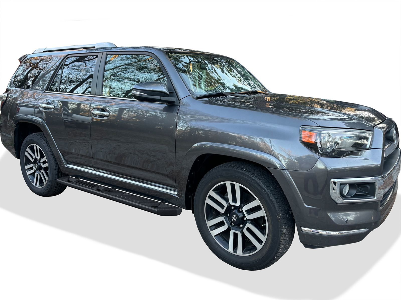 2010-2013 Toyota 4Runner SR5 2010-2024 Toyota 4Runner Limited 2019-2024 Toyota 4Runner Nightshade Edition (Only fit Models with Lower Rocker Panel Extensions) Both Sides Running Board-A Series