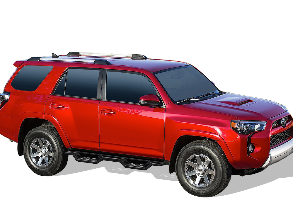 2010-2016 Toyota 4Runner Trail Edition 2017-2024 Toyota 4Runner TRD Off-Road 2014-2024 Toyota 4Runner SR5 (Excl. 2019-2024 Nightshade Edition/ TRD Pro or Models with Lower Rocker Panel Extensions) Both Sides Side Armor