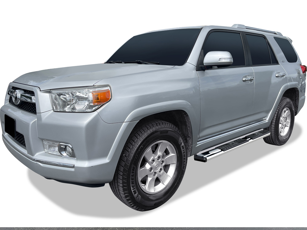 2010-2013 Toyota 4Runner SR5 2010-2024 Toyota 4Runner Limited 2019-2024 Toyota 4Runner Nightshade Edition(Only fit Models with Lower Rocker Panel Extensions) Both Sides Running Board-S Series